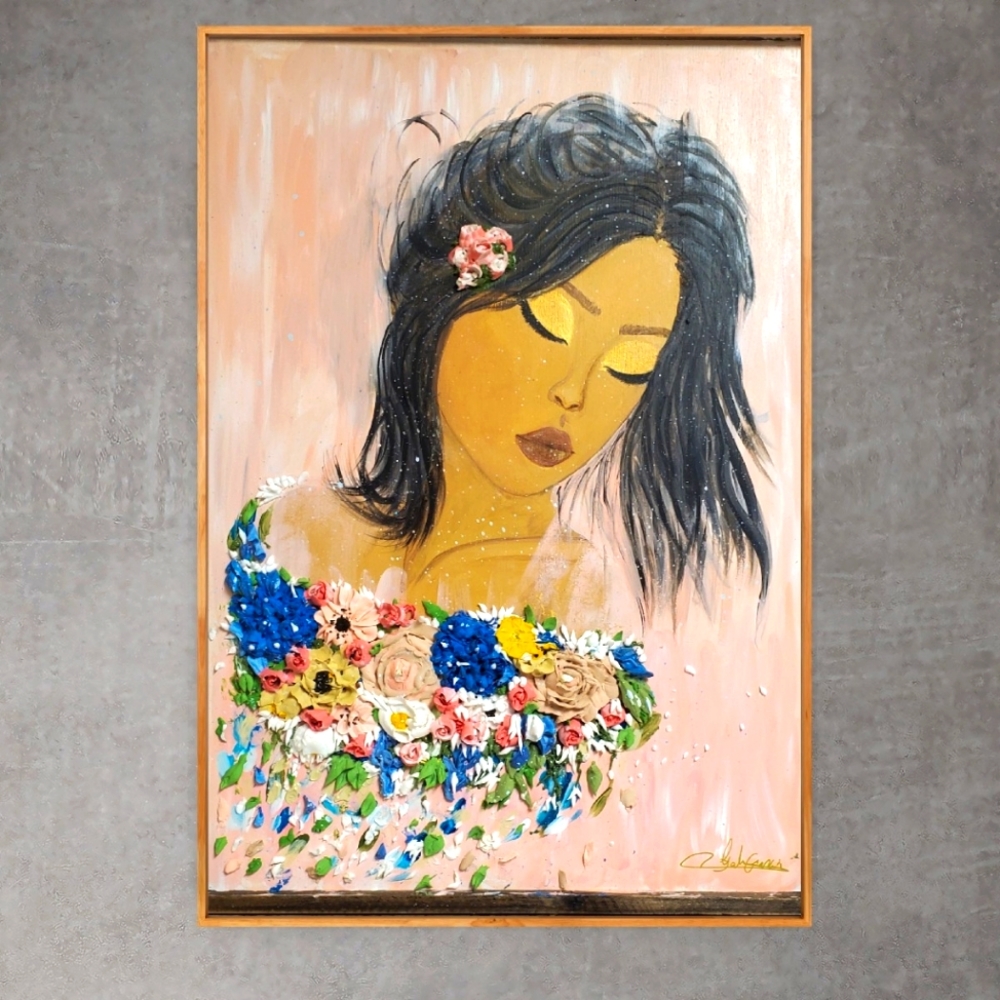 Original art painting Self beauty